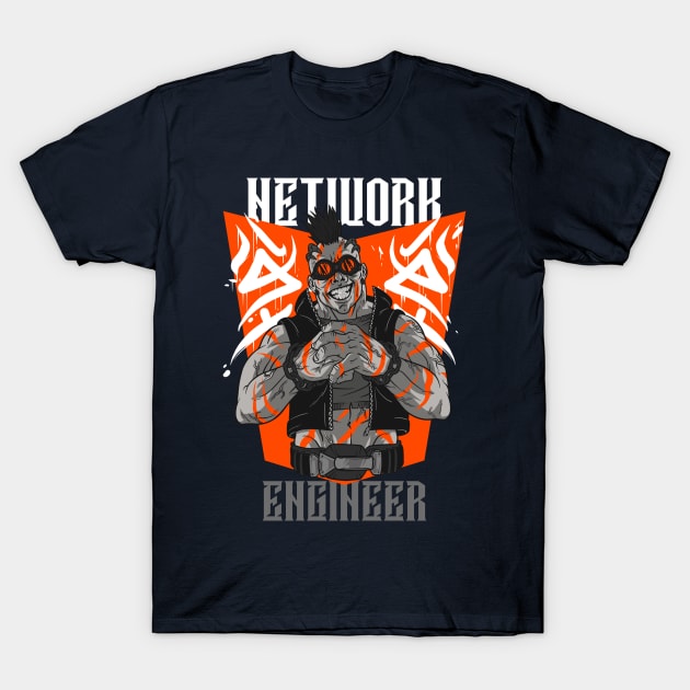 Cool Network Engineer T-Shirt by ArtDesignDE